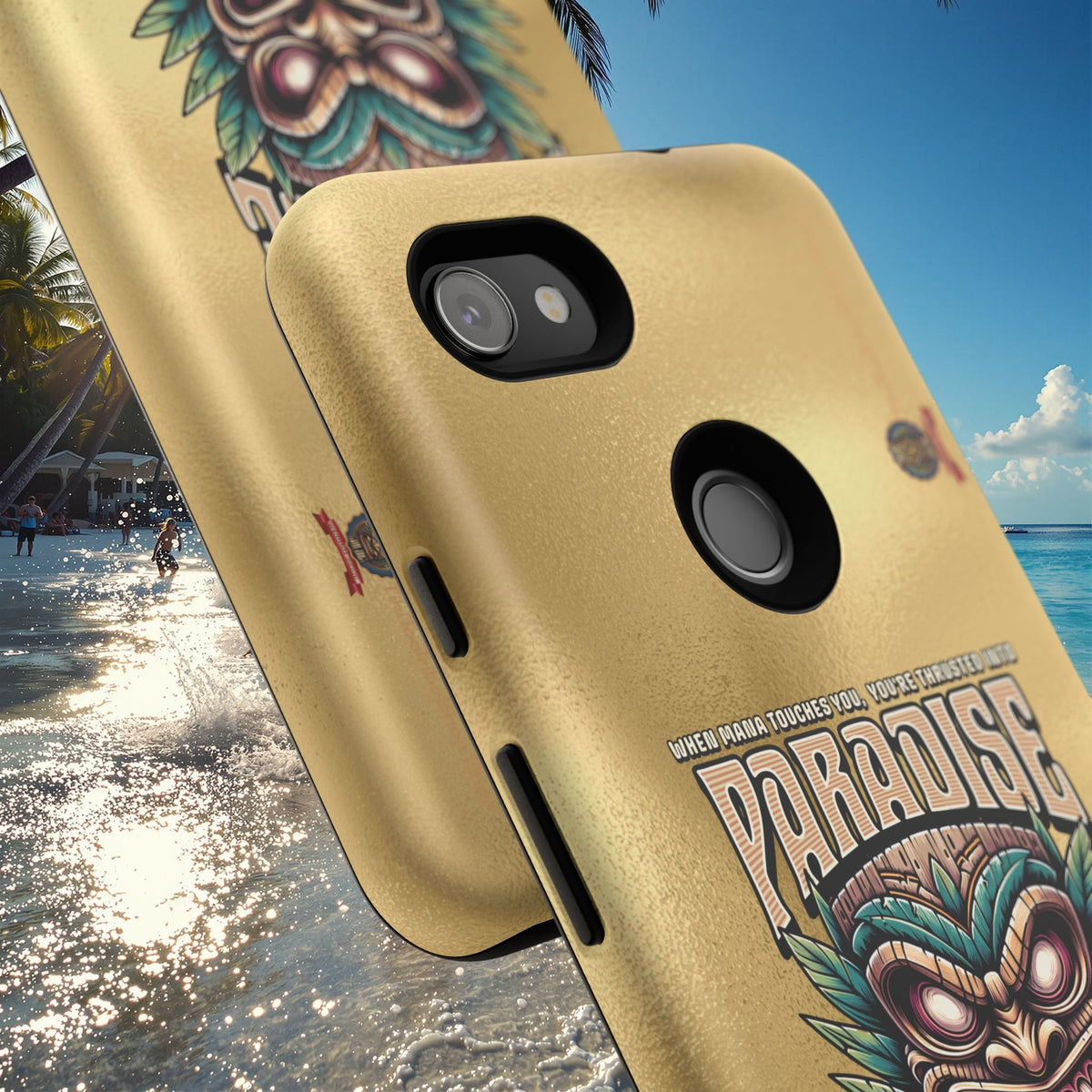 Tahiti – Coque Antichoc Premium Tiki Royal
