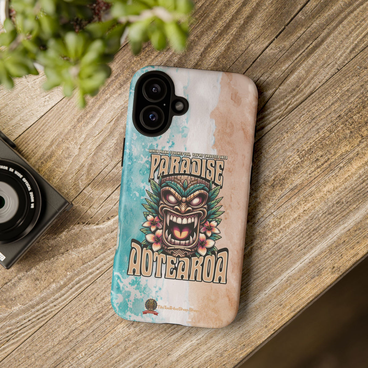 Aotearoa – Coque Antichoc Tiki Maori & Mana Ancestral