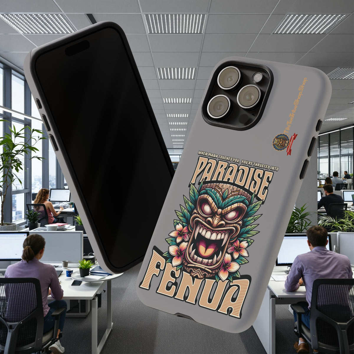 Fenua Guardian – Coque Antichoc Art Polynésien