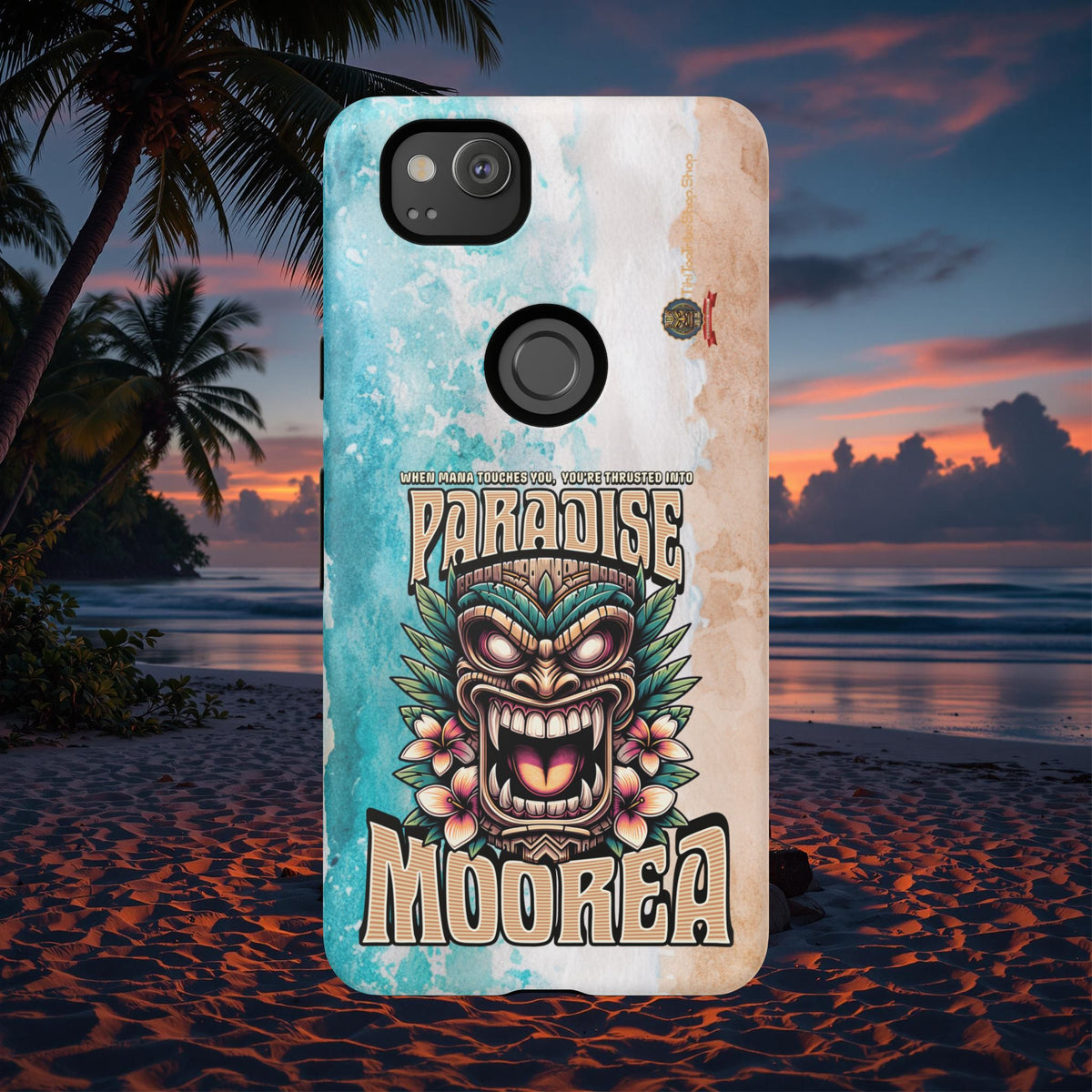 Moorea – Coque Antichoc Premium Tiki Fenua