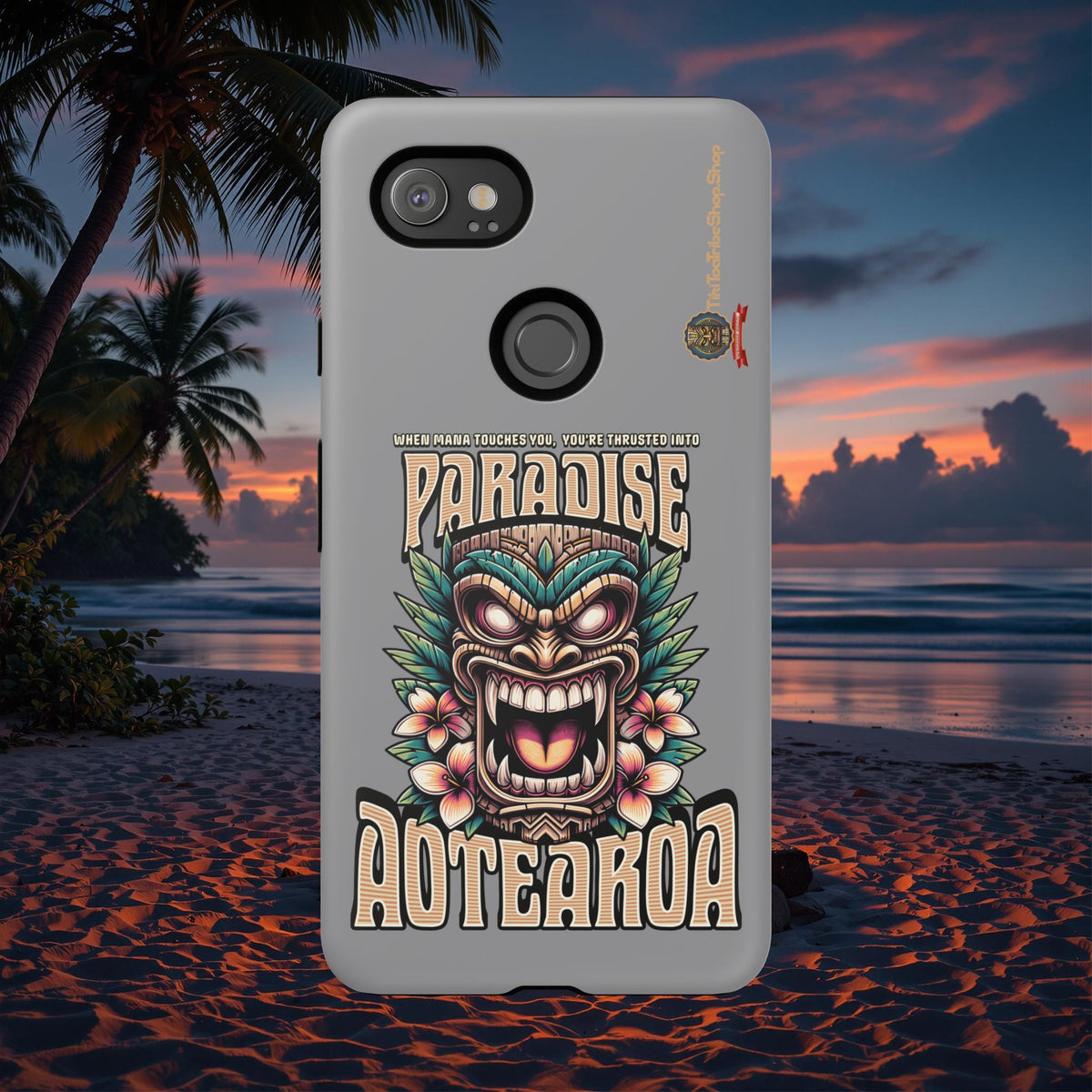 Aotearoa – Coque Antichoc Tiki Maori & Mana Ancestral