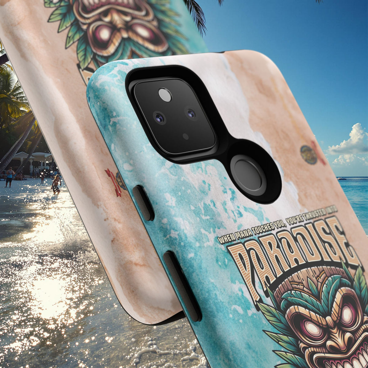Tahiti – Coque Antichoc Premium Tiki Royal