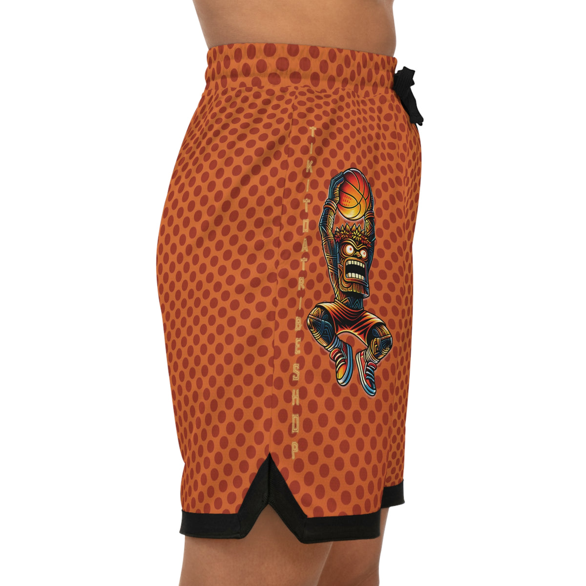 SHORTS B-BALL - Texture Ballon de Basket & Adhérence au Style