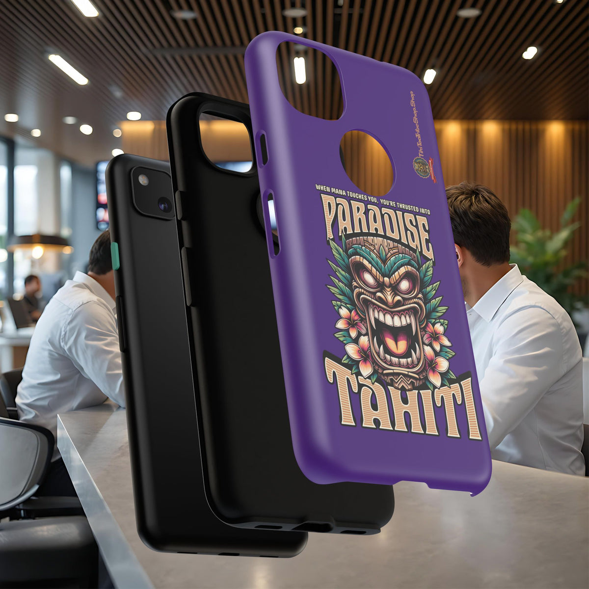 Tahiti – Coque Antichoc Premium Tiki Royal