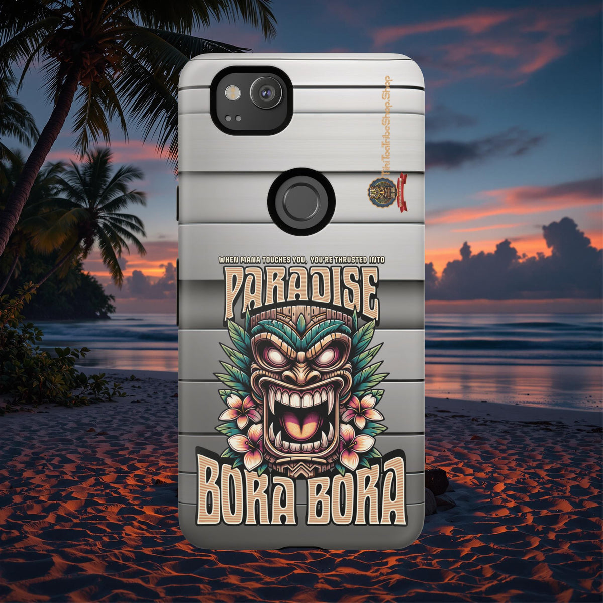 Bora Bora – Coque Antichoc Premium Tiki Élégance