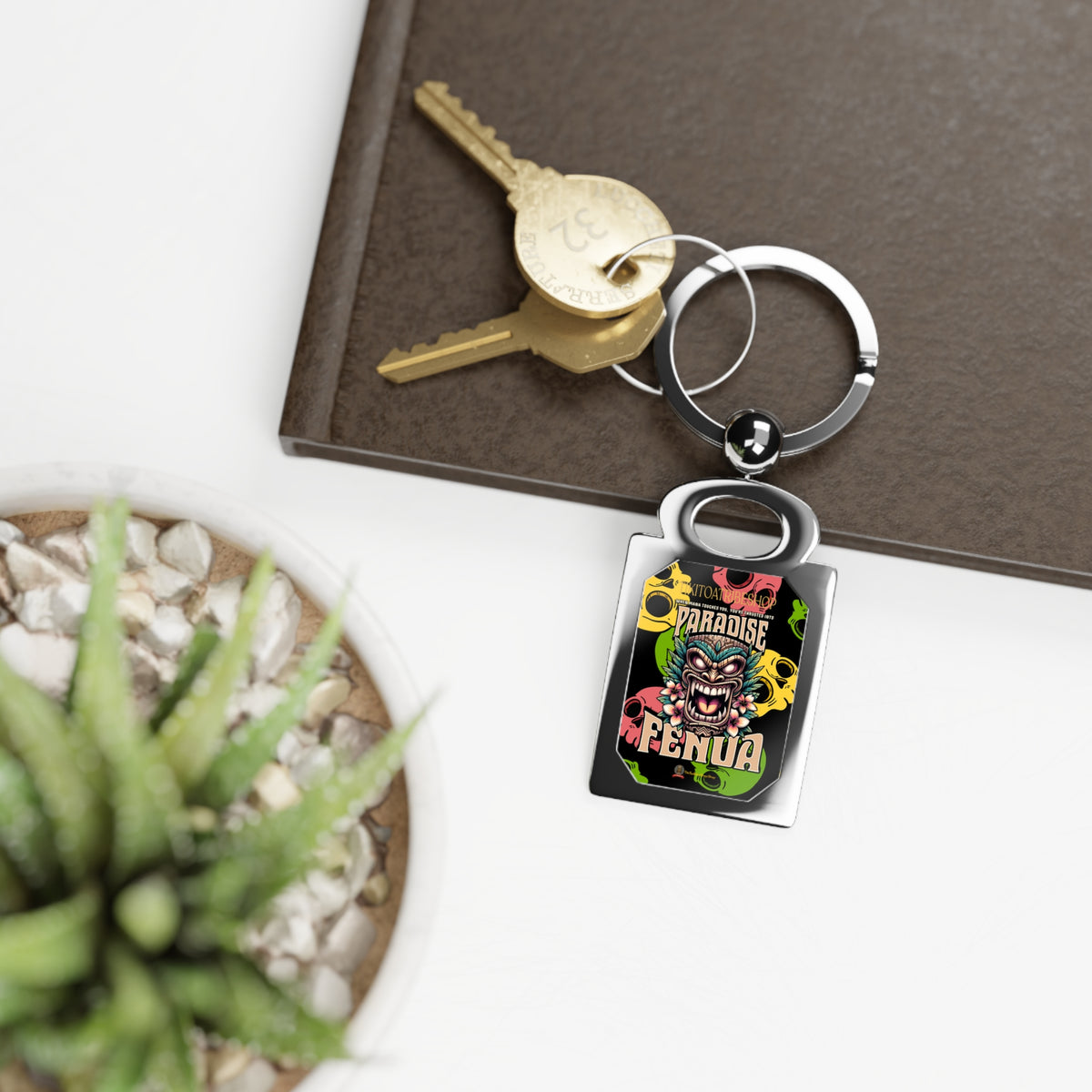 Mini Mana Keychain: Large Tribal Lucky Charm