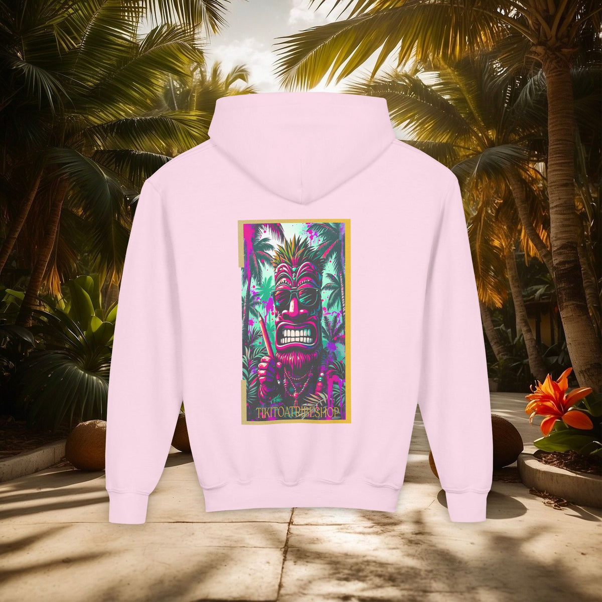 THE TIKI SPIRIT - Thick hooded sweatshirt for youth