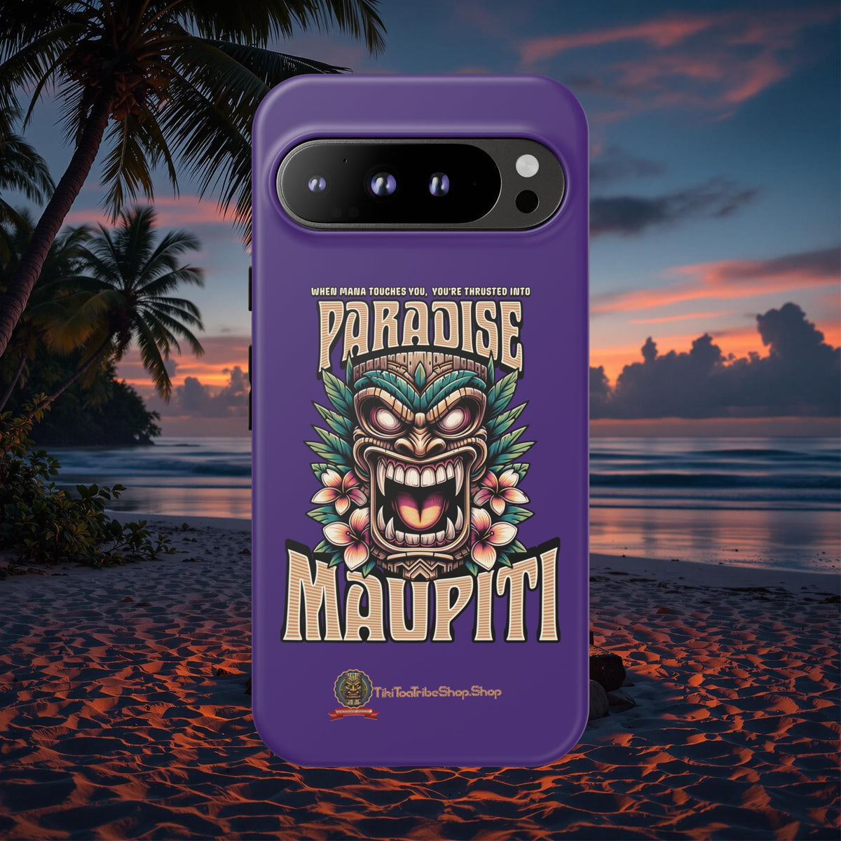 Maupiti Spirit – Coque Tiki Sauvage & Tropicale