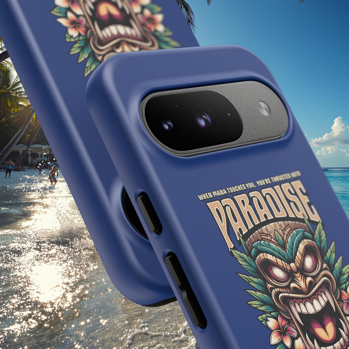 Te Henua Enata – Coque Antichoc Tiki Ancestral & Puissant