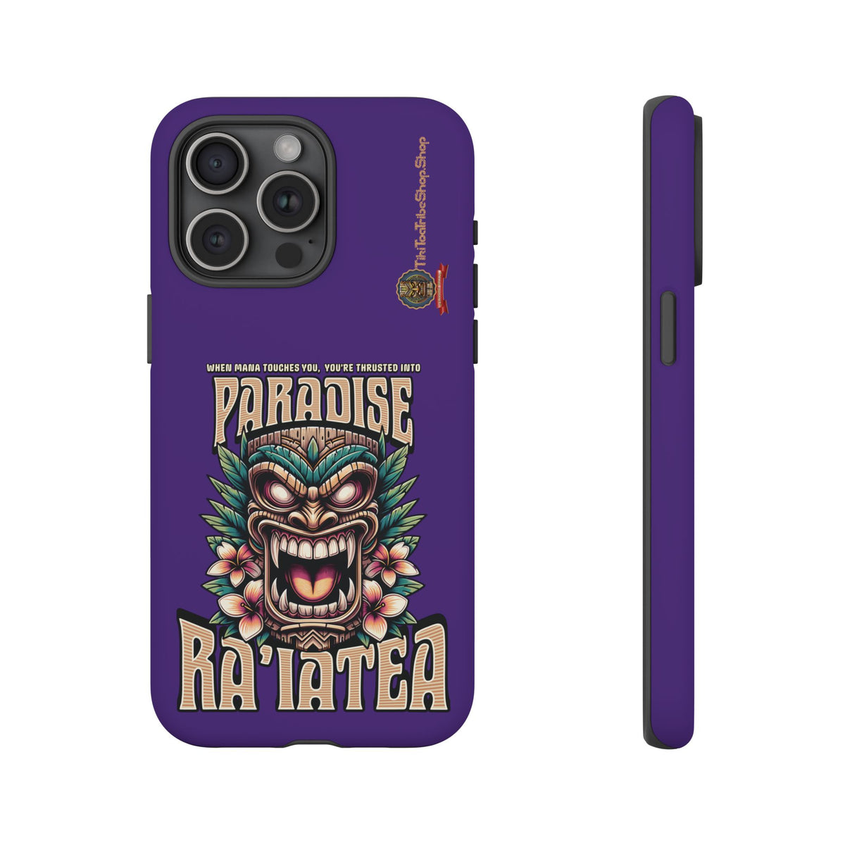 Ra’iatea – Coque Tiki Tribal de Protection Premium
