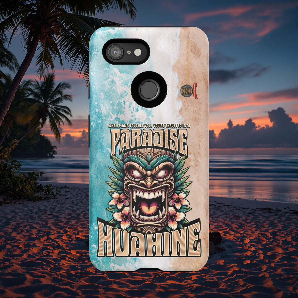 Huahine – Coque Antichoc Premium Tiki Fenua