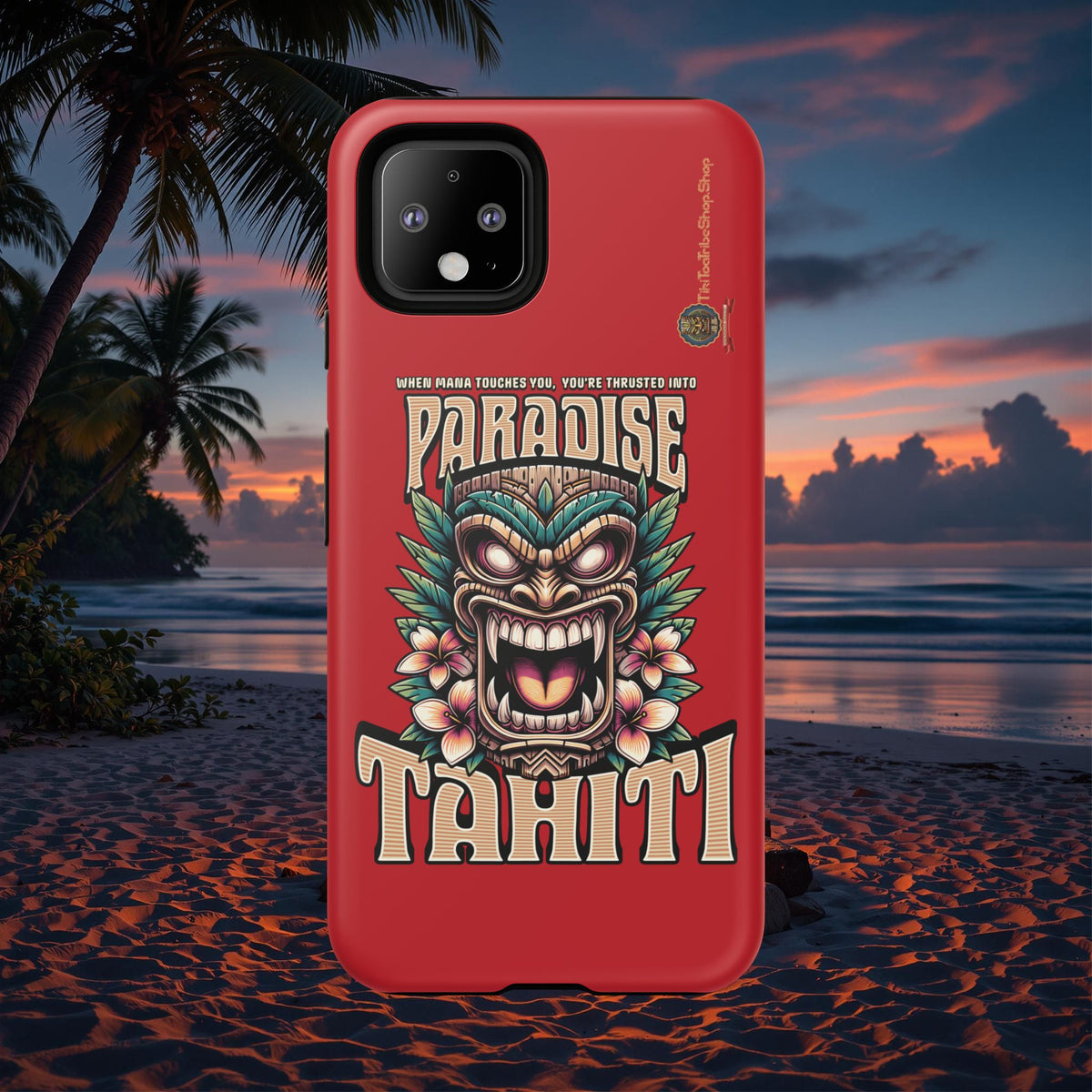 Tahiti – Coque Antichoc Premium Tiki Royal