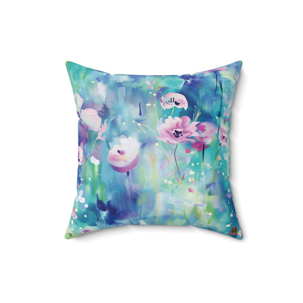 Fleurs Abstraites : Aura de Turquoise