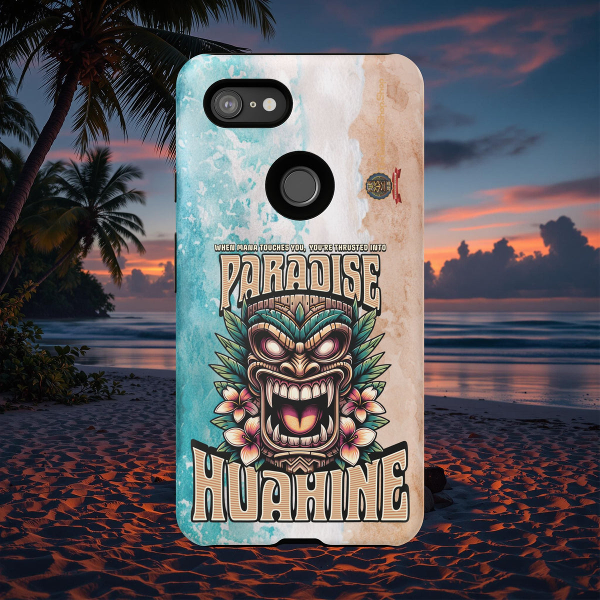 Huahine – Coque Antichoc Premium Tiki Fenua