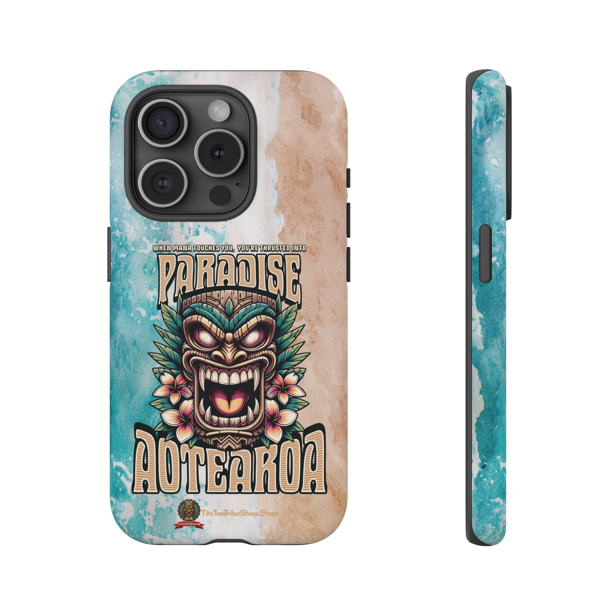 Aotearoa – Coque Antichoc Tiki Maori & Mana Ancestral