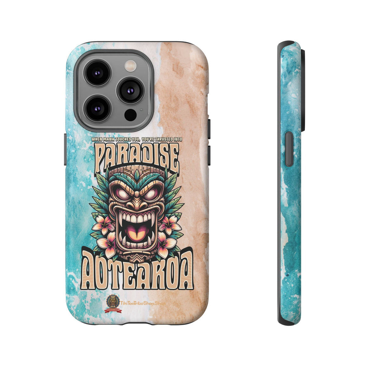 Aotearoa – Coque Antichoc Tiki Maori & Mana Ancestral