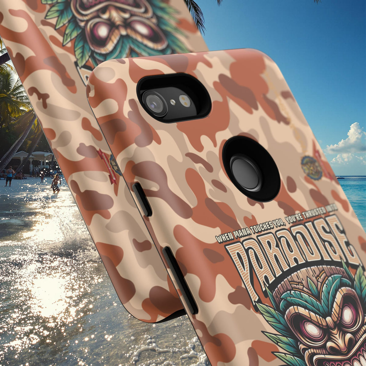 Fenua Guardian – Coque Antichoc Art Polynésien