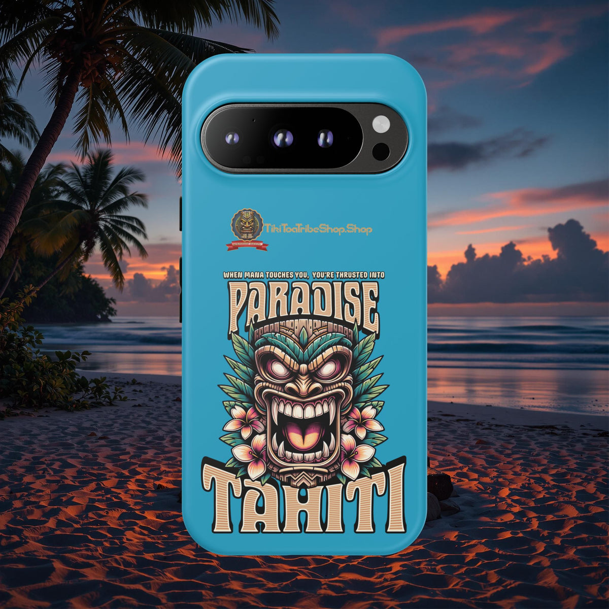Tahiti – Coque Antichoc Premium Tiki Royal