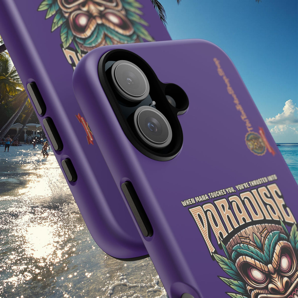 Huahine – Coque Antichoc Premium Tiki Fenua