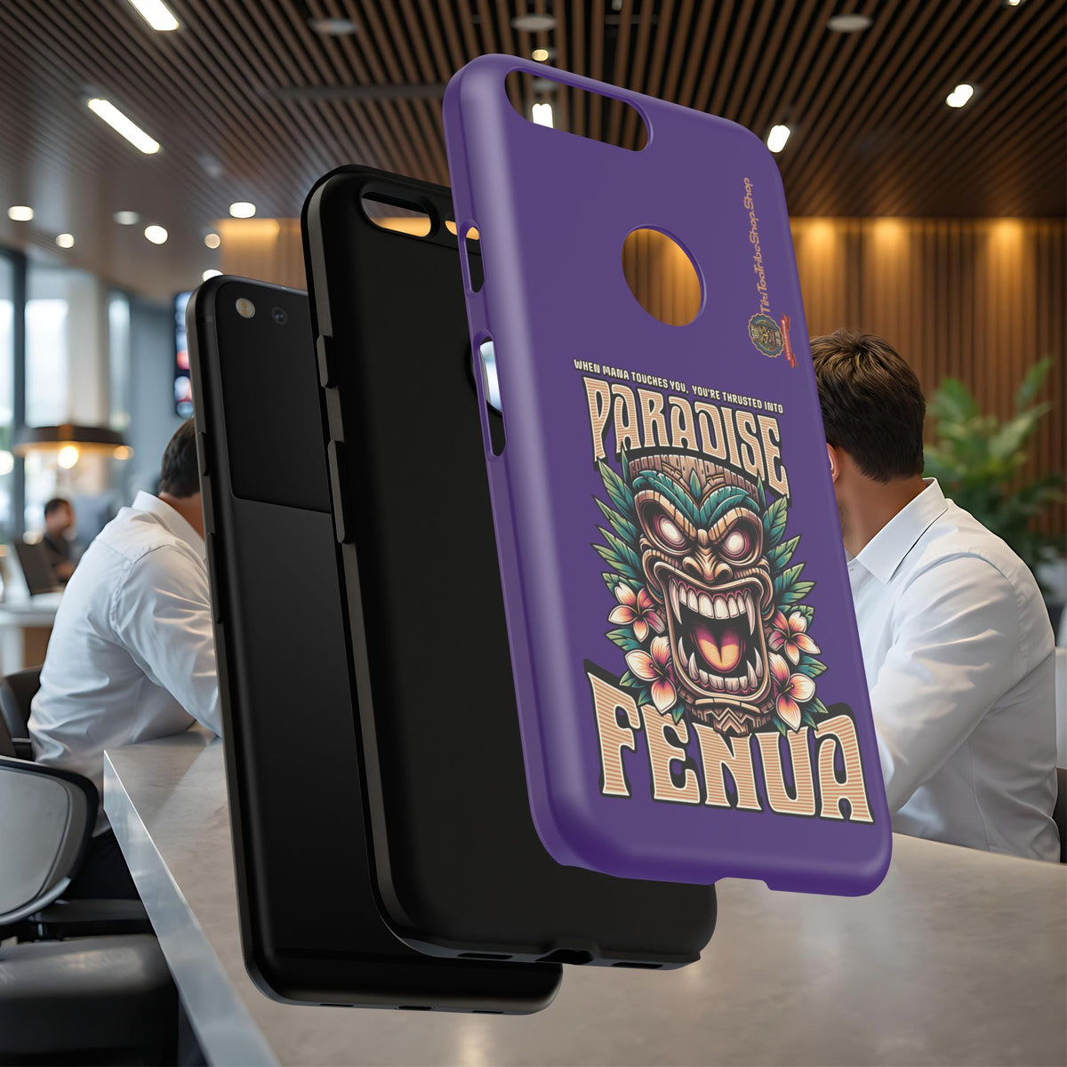 Fenua Guardian – Coque Antichoc Art Polynésien