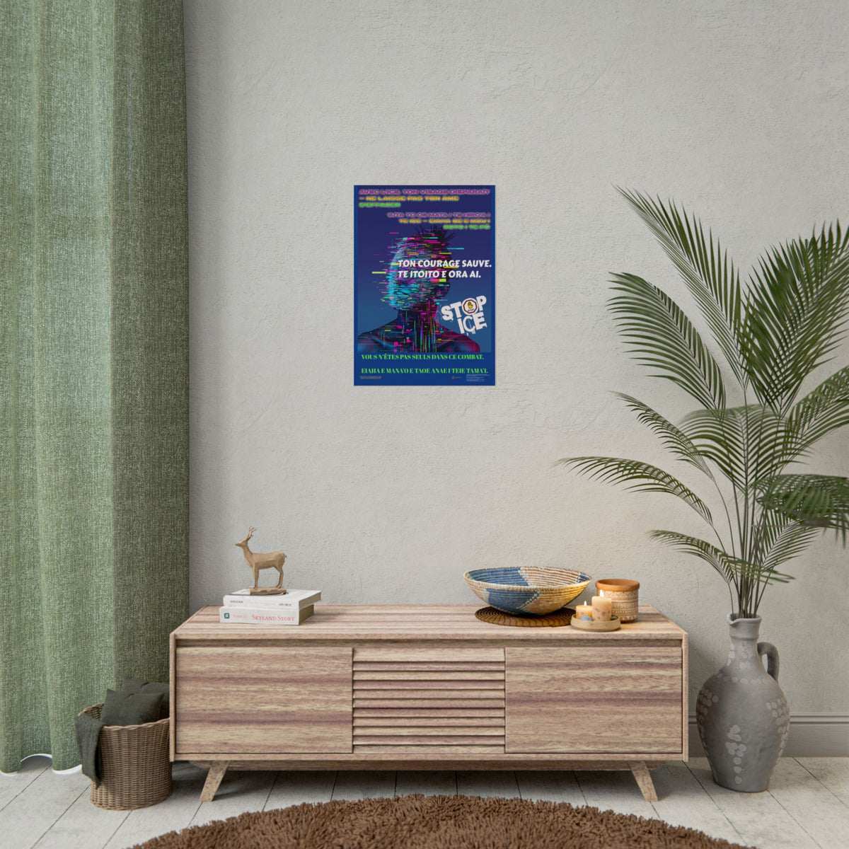 Posters Anti-ICE Polynésie – Affiches de Sensibilisation Contre la Drogue “Paruru i te ora – Brisons les chaînes de l’ICE”