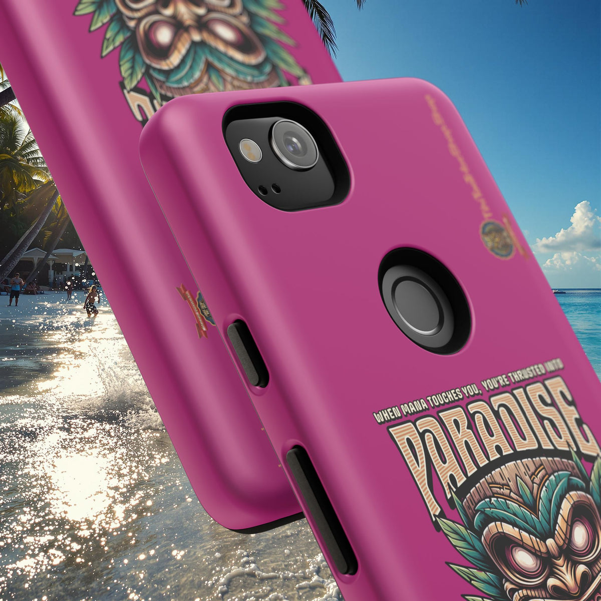 Tahiti – Coque Antichoc Premium Tiki Royal
