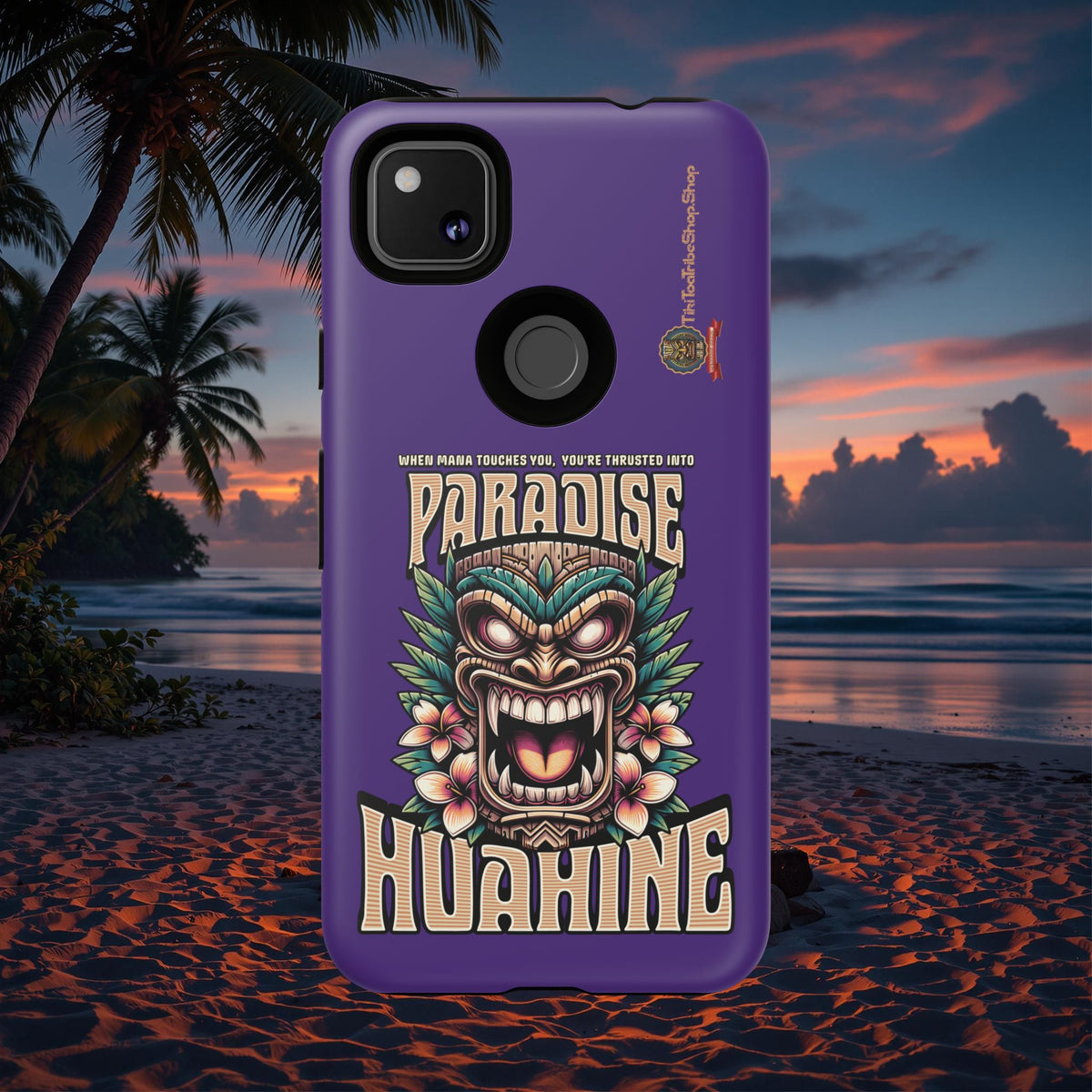 Huahine – Coque Antichoc Premium Tiki Fenua