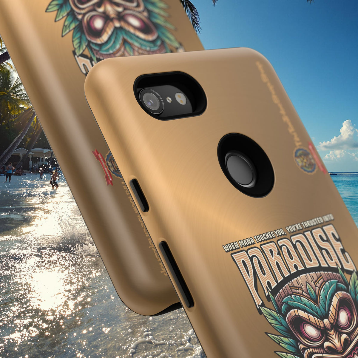 Ra’iatea – Coque Tiki Tribal de Protection Premium