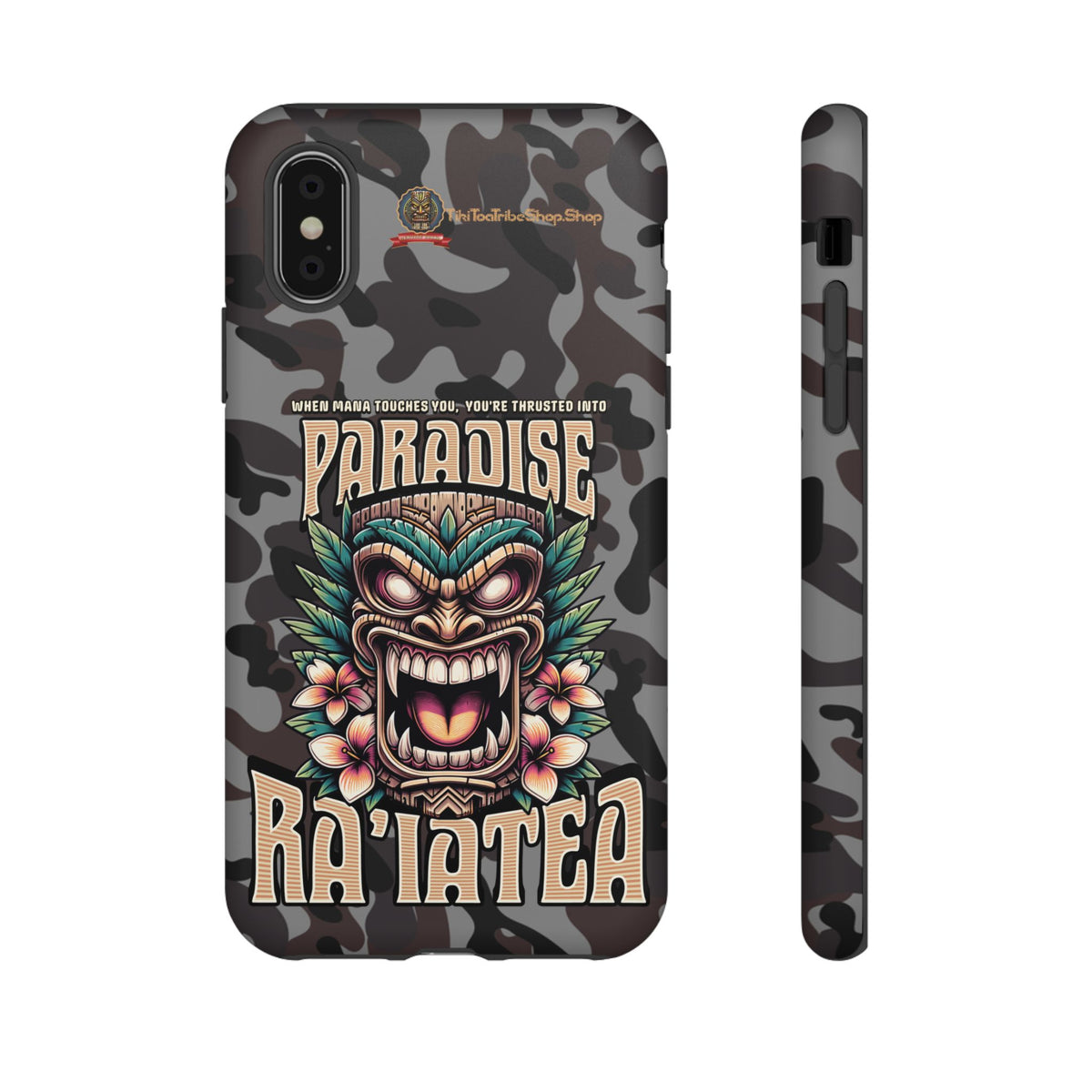Ra’iatea – Coque Tiki Tribal de Protection Premium