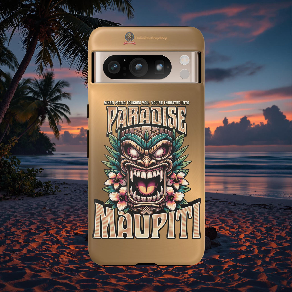 Maupiti Spirit – Coque Tiki Sauvage & Tropicale