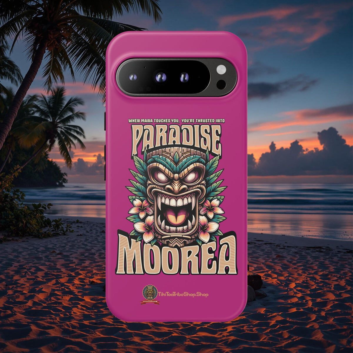 Moorea – Coque Antichoc Premium Tiki Fenua