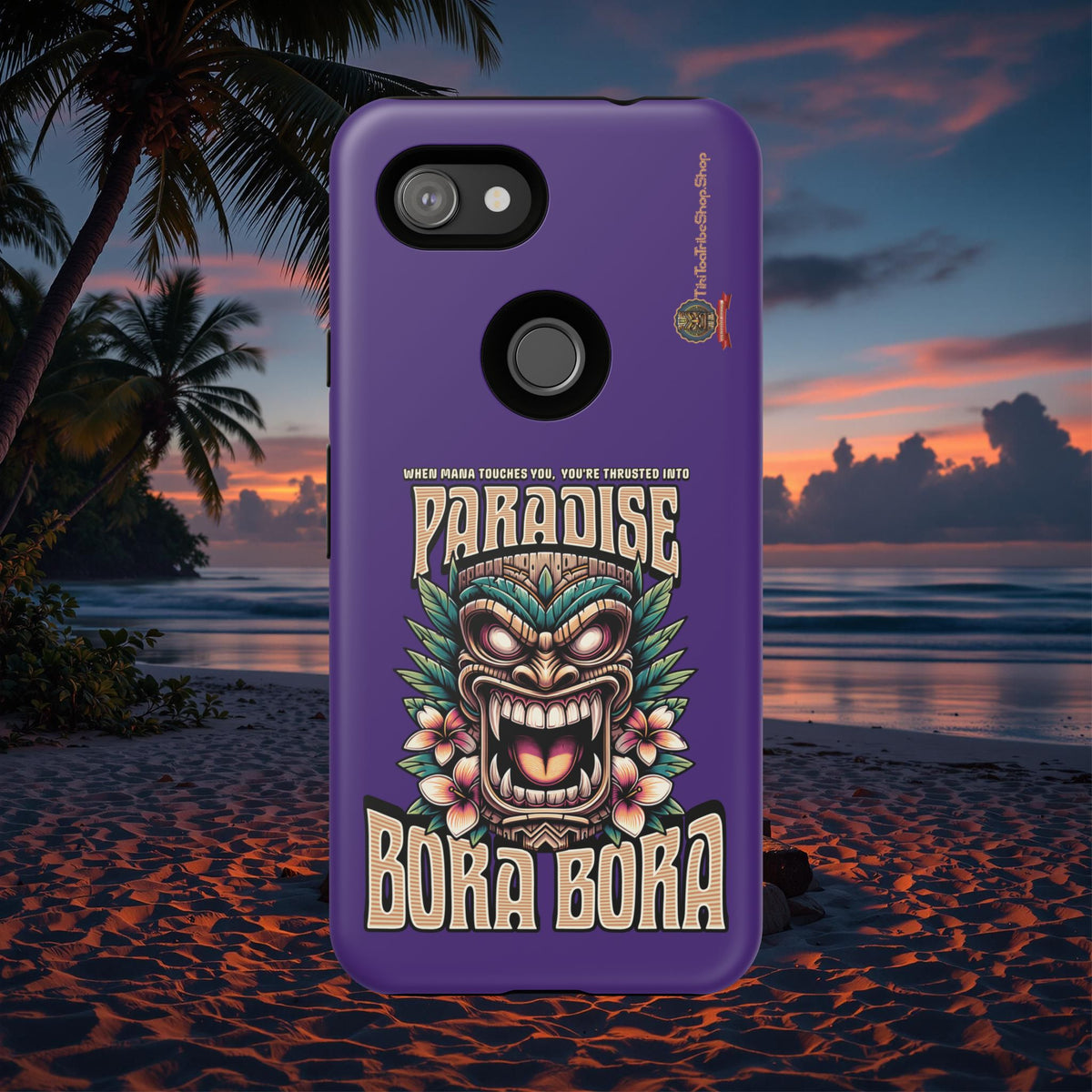 Bora Bora – Coque Antichoc Premium Tiki Élégance