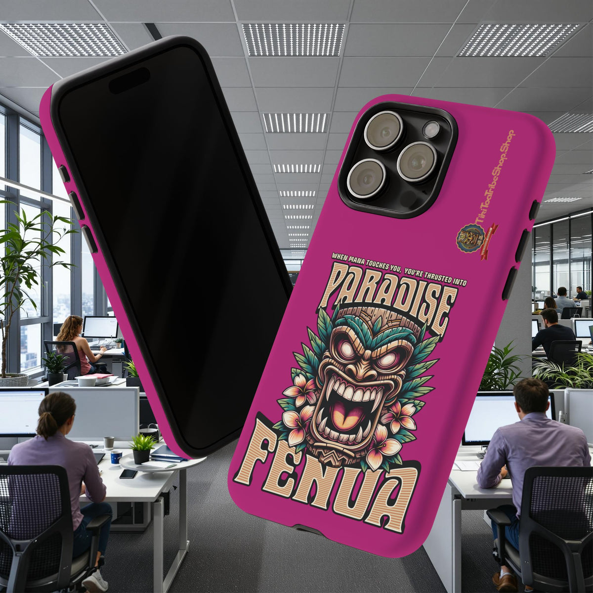 Fenua Guardian – Coque Antichoc Art Polynésien