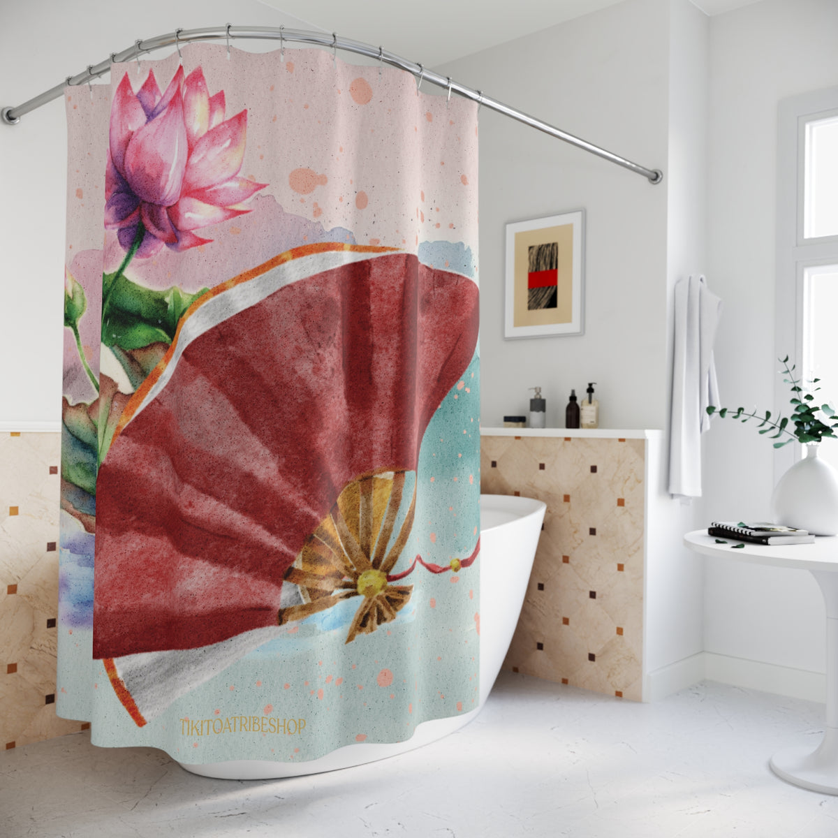 Rideau de Douche Tiki Toa