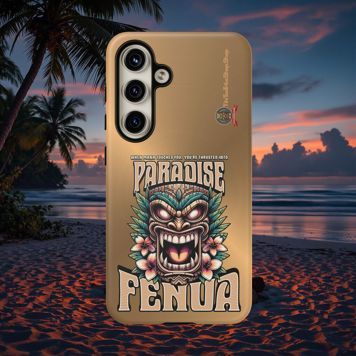 Fenua Guardian – Coque Antichoc Art Polynésien