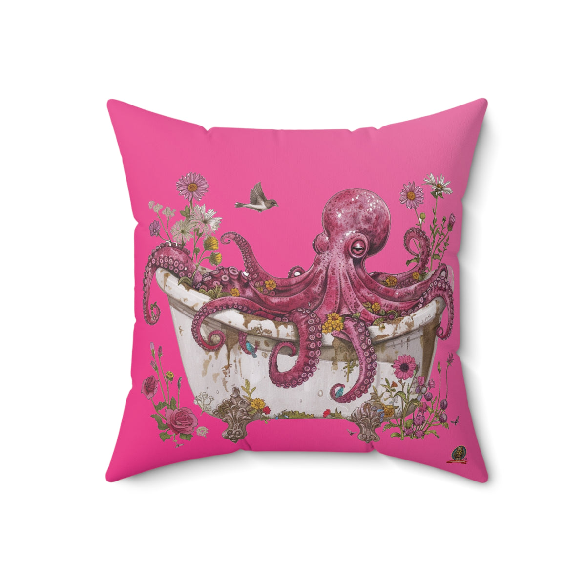 L'Octopus Floral : Bulles et Fleurs