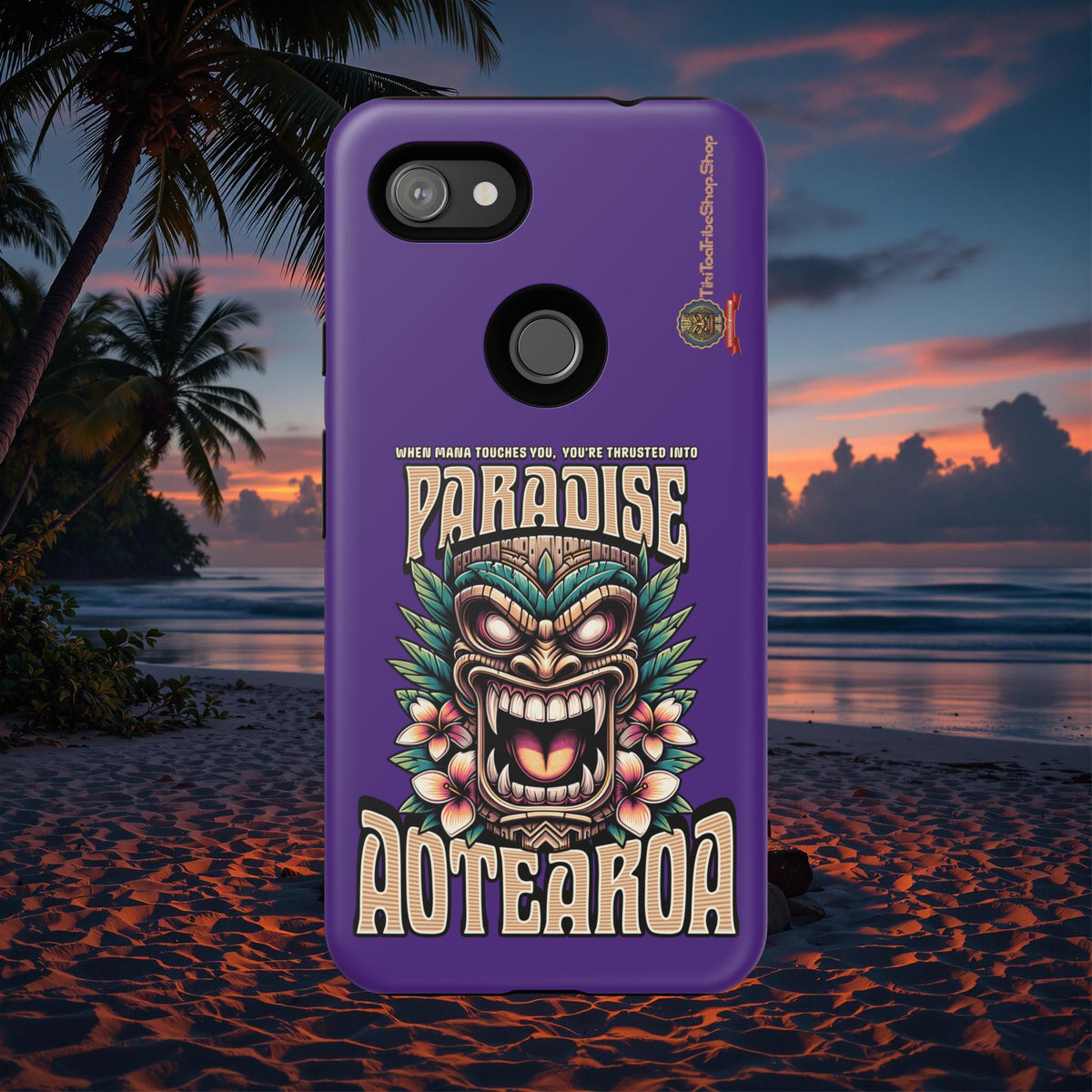 Aotearoa – Tiki Maori &amp; Ancestral Mana Shockproof Case