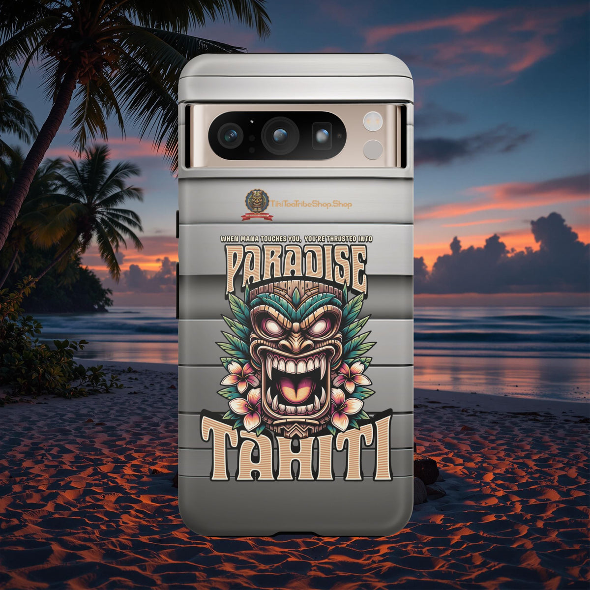 Tahiti – Coque Antichoc Premium Tiki Royal