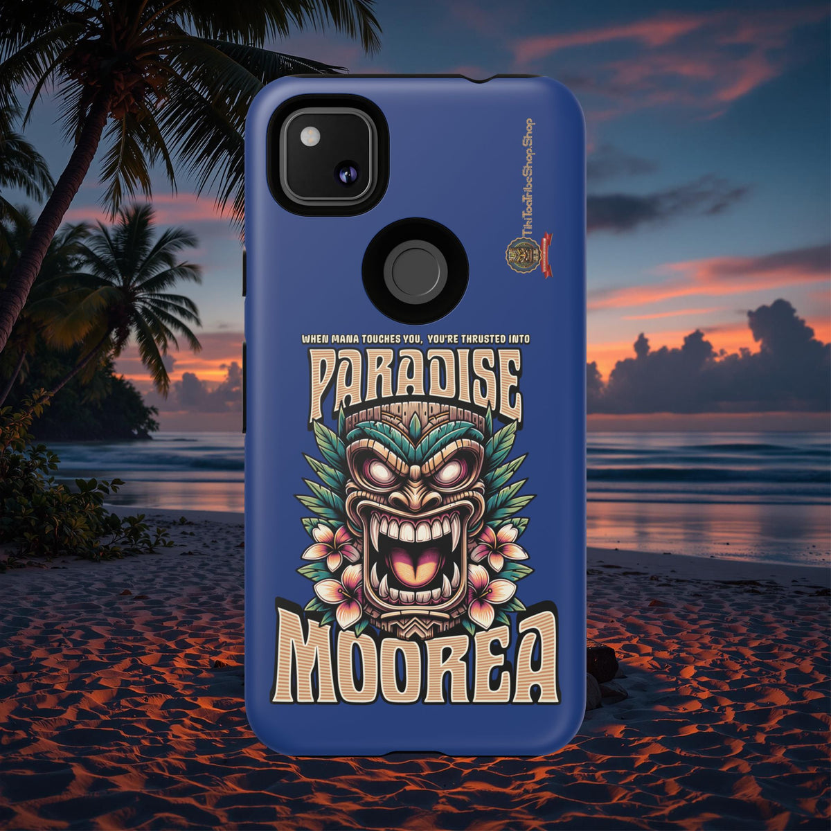 Moorea – Coque Antichoc Premium Tiki Fenua