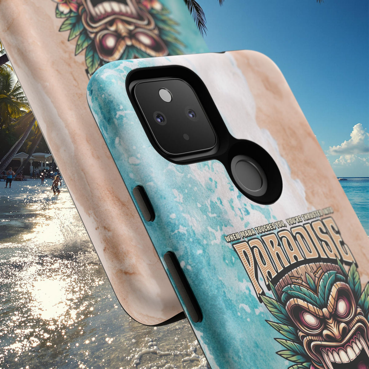 Aotearoa – Coque Antichoc Tiki Maori & Mana Ancestral