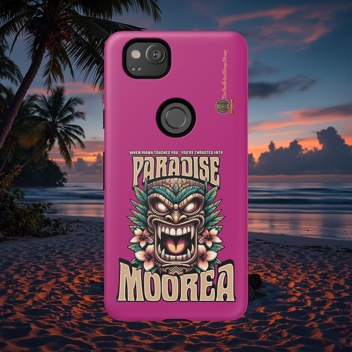 Moorea – Coque Antichoc Premium Tiki Fenua