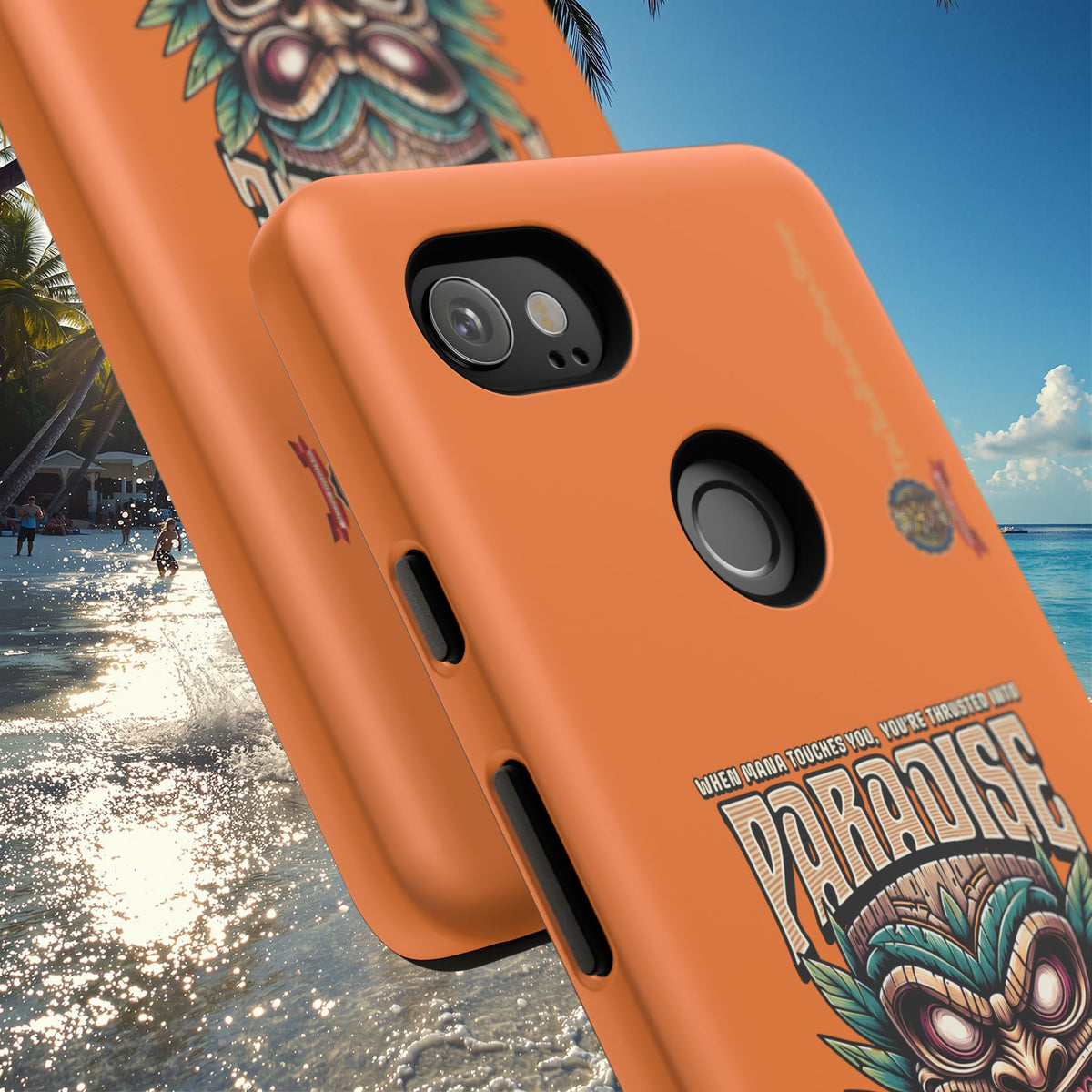 Tahiti – Coque Antichoc Premium Tiki Royal