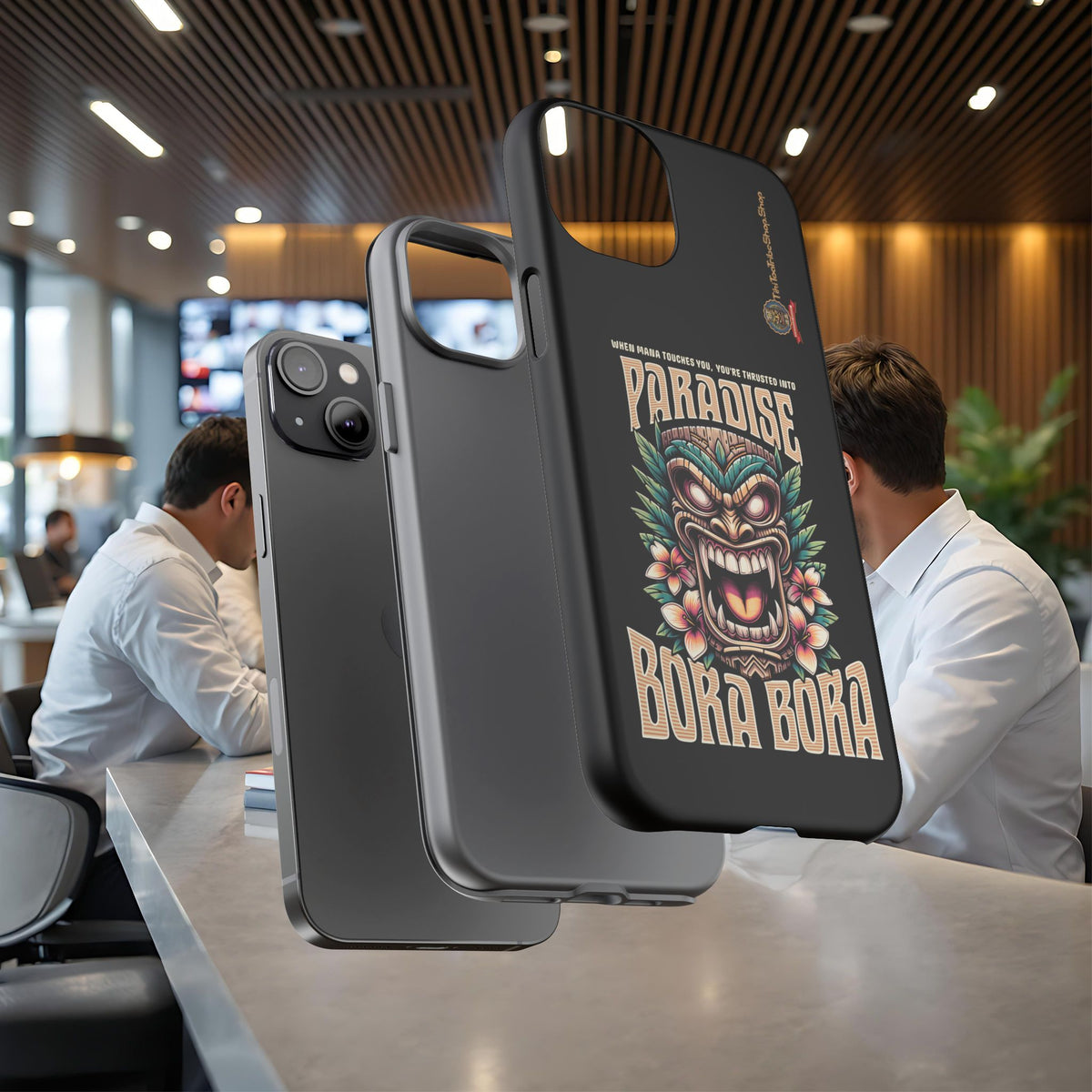 Bora Bora – Premium Tiki Elegance Shockproof Case