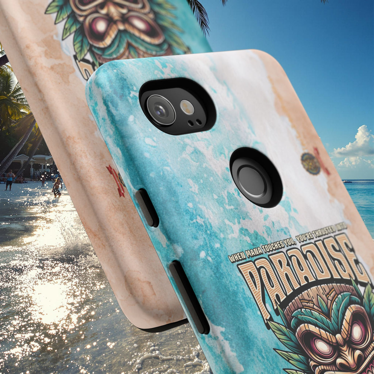 Bora Bora – Coque Antichoc Premium Tiki Élégance