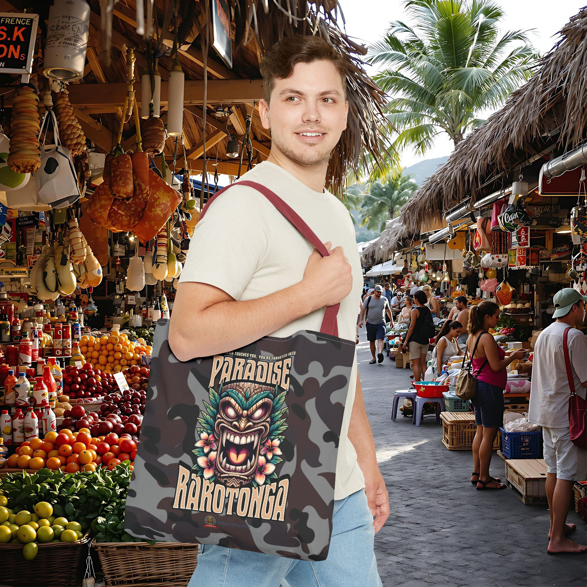 Tote Bag - 'Paradise Rarotonga'
