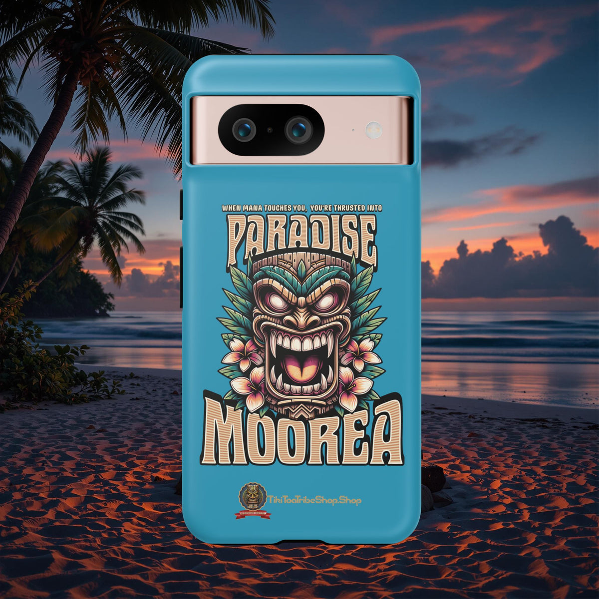 Moorea – Coque Antichoc Premium Tiki Fenua