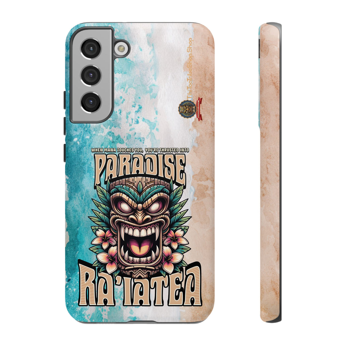Ra’iatea – Coque Tiki Tribal de Protection Premium