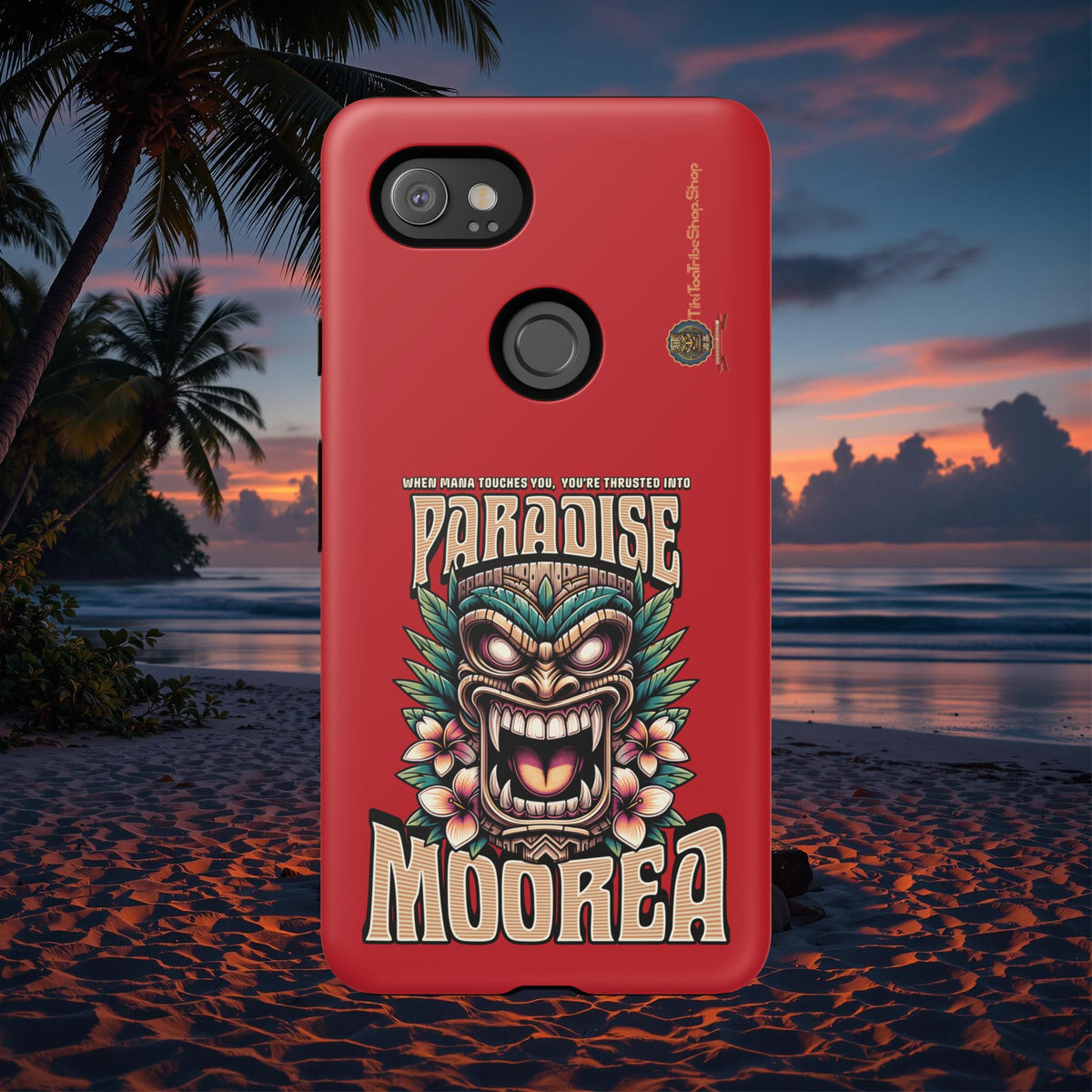 Moorea – Coque Antichoc Premium Tiki Fenua