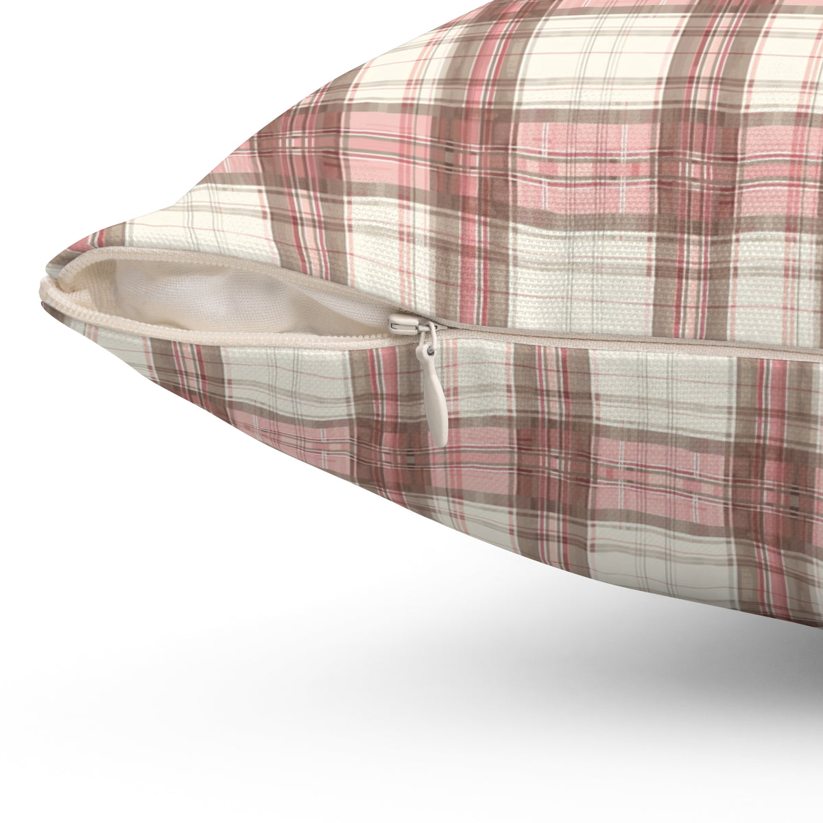 Charme Plaid : Harmonie Rose Poudré