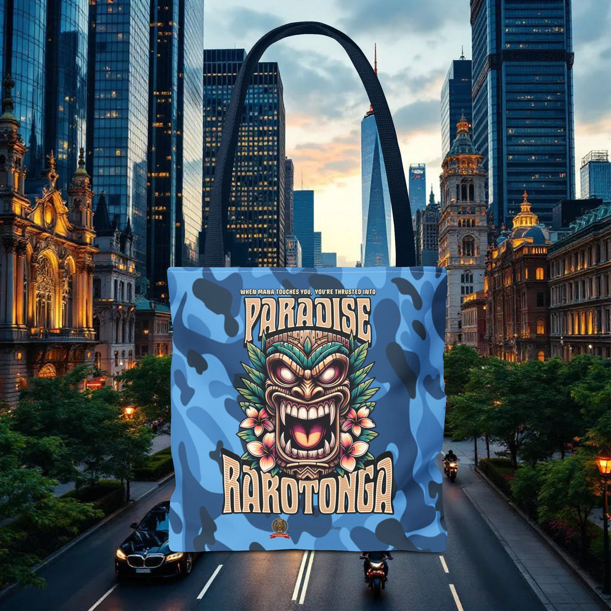 Tote Bag - 'Paradise Rarotonga'